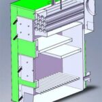 Presek kotla Šukomplam 100kW-2MW