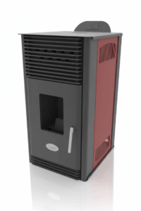Kamin na pelet Mareli PS 8 kW – sobni kamin sa ventilatorom toplog vazduha, menijem na srpskom jeziku, tajmerom i 5 nivoa snage, za efikasno grejanje prostorije.
